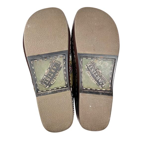 L’Artiste Spring Step | Women | Zagabank Art Knit Leather Slip-On Shoes | US 6.5 - Picture 5 of 13